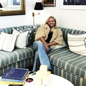 Super fun fluffy jacket/coat from boutique